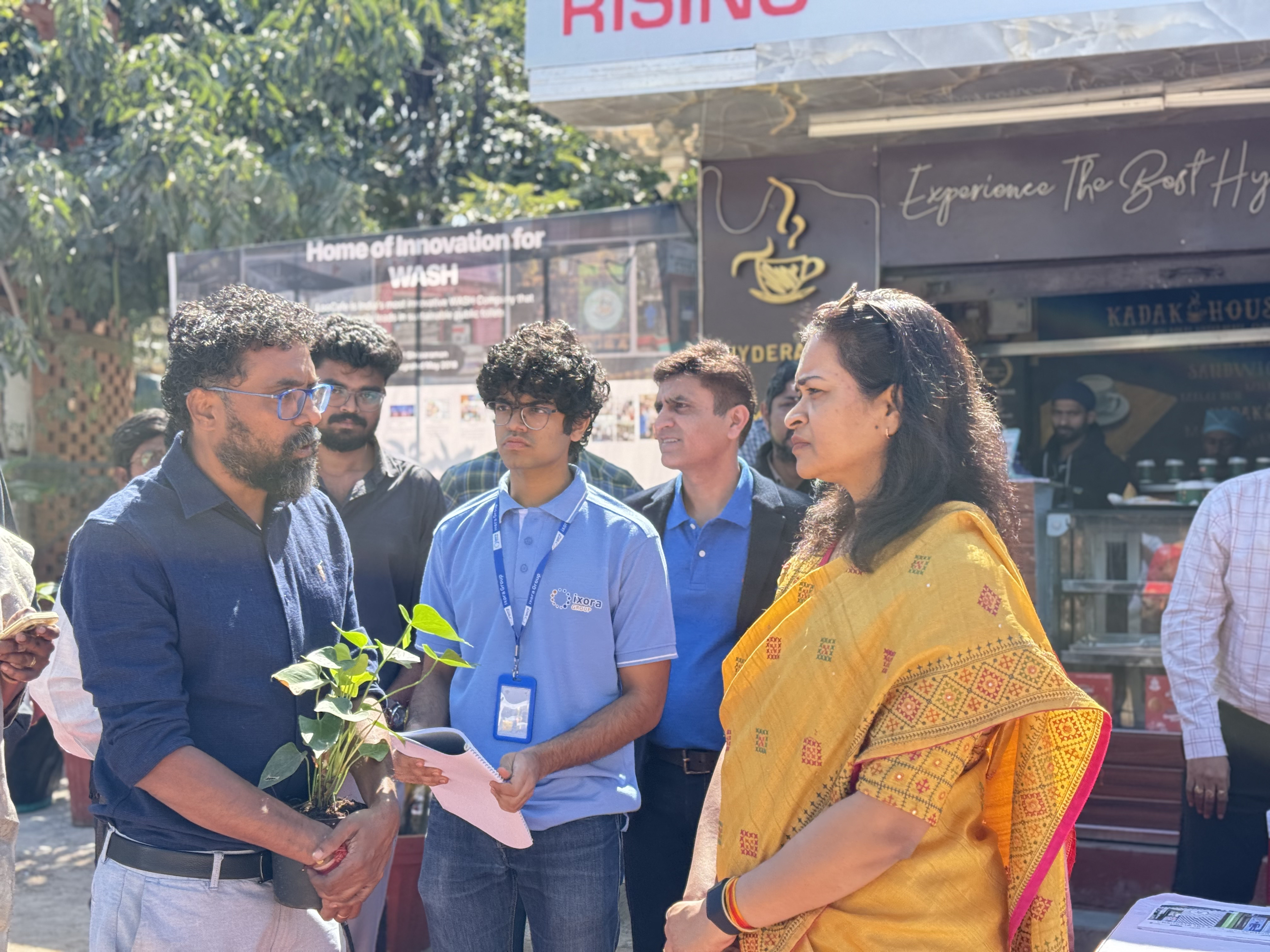 Technology presentation to Swachh Bharat Mission