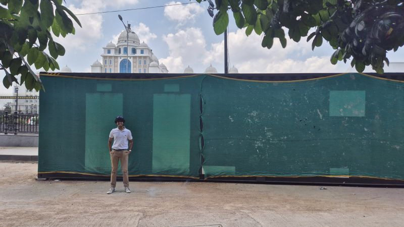 ReFlow B-CRT container unit at Lumbini Park overlooking Telangana Secretariat