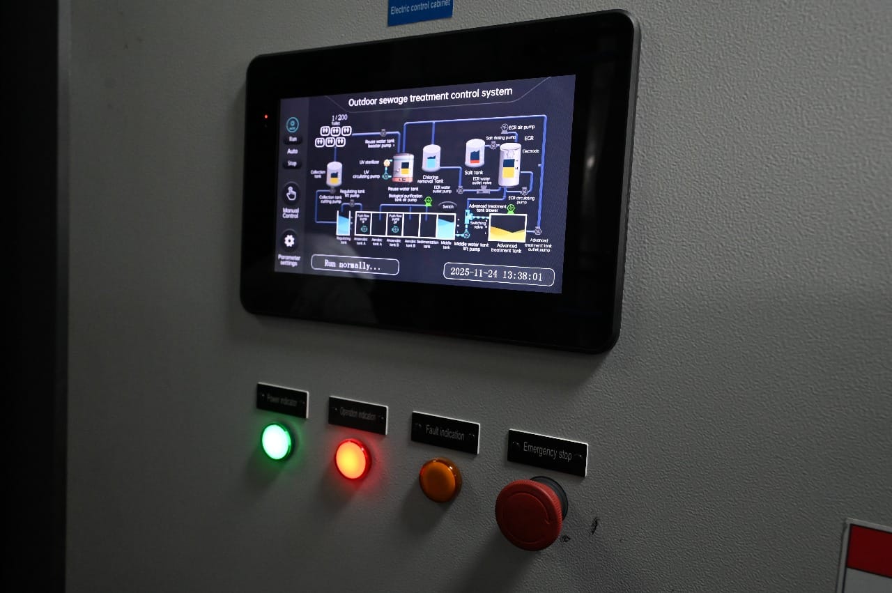 B-CRT unit installation at Lumbini Park